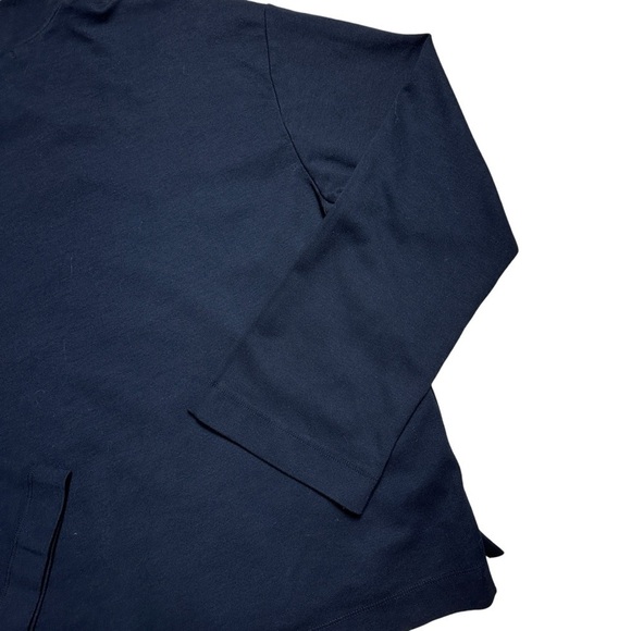 Stateside Anthropologie Black Mock Neck Long Sleeve Top Women’s US M - Picture 7 of 9